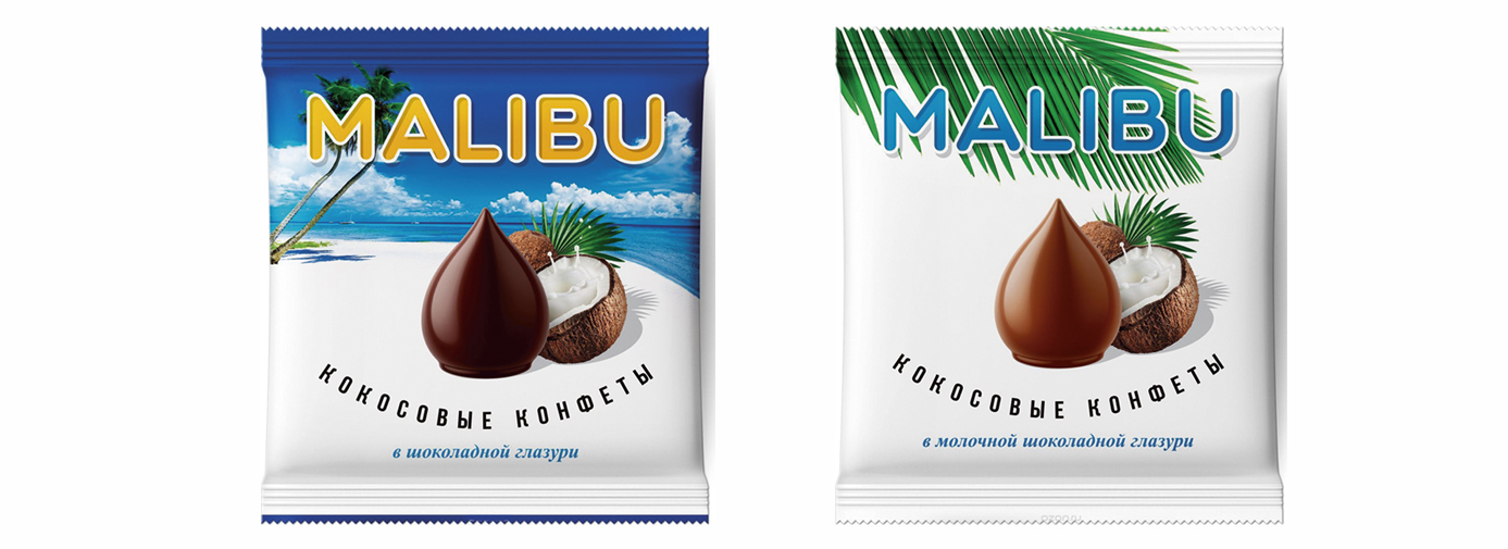малибу конфеты