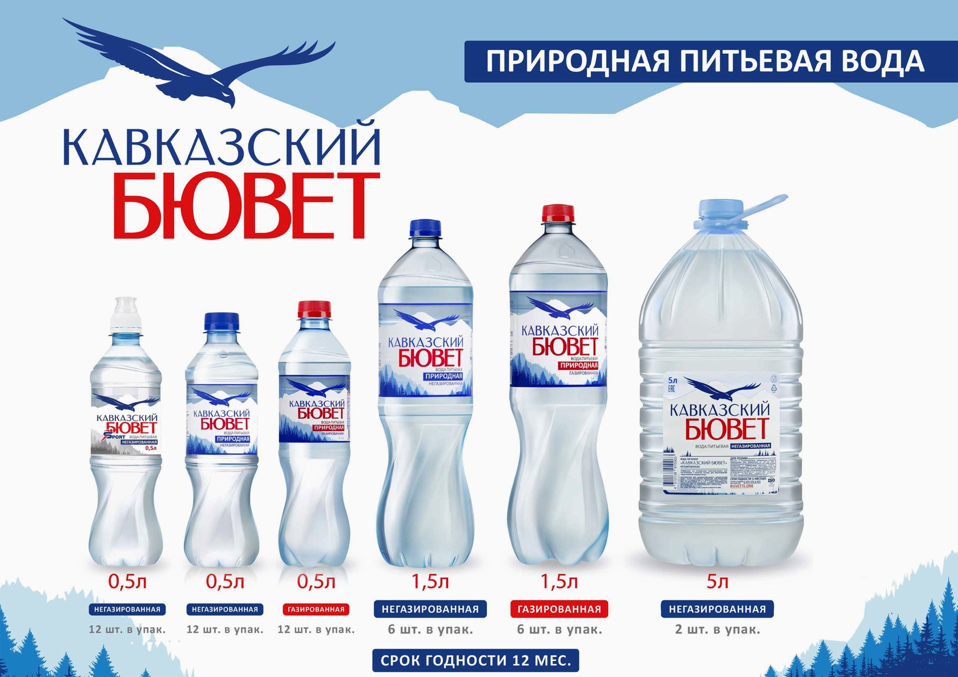 Кавказский бювет вода