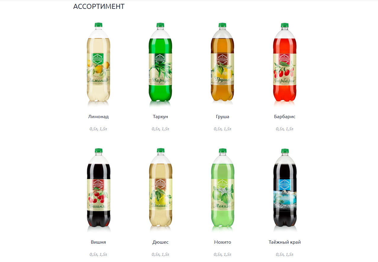 Напитки Лимонадные истории